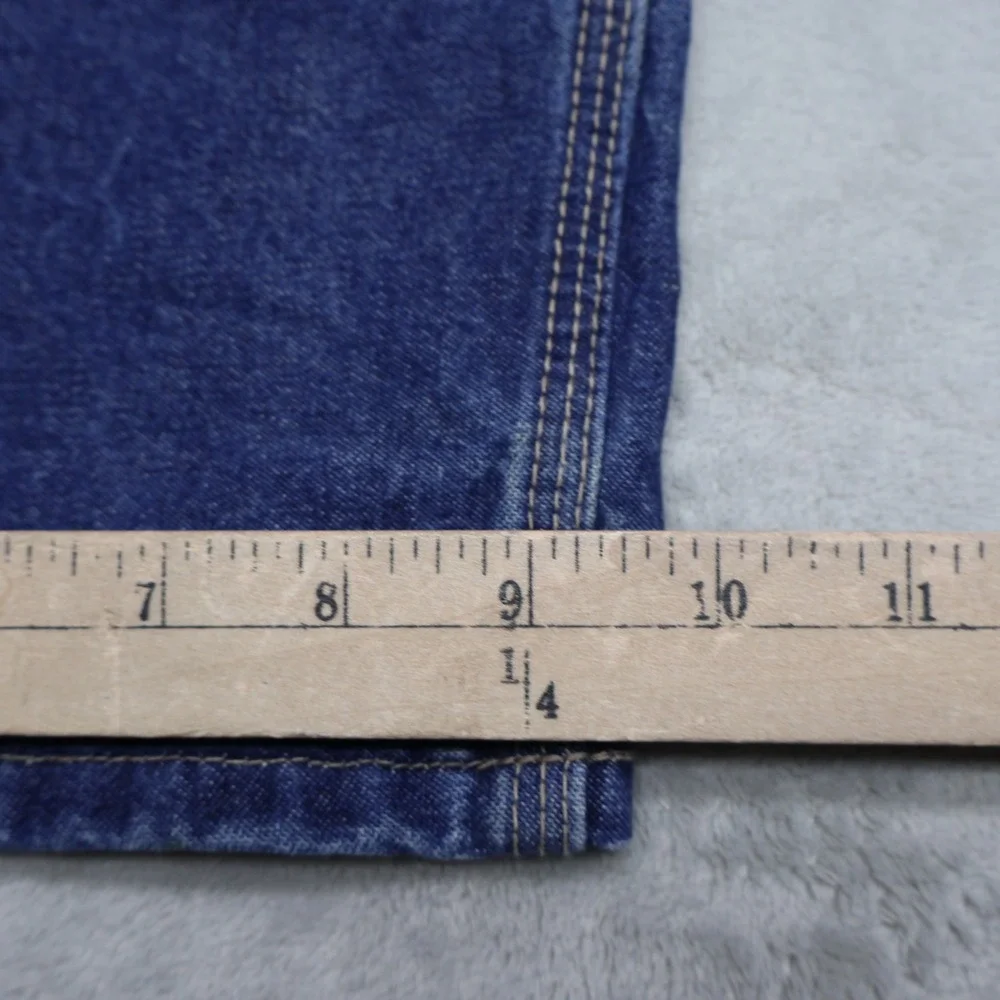 Carhartt Jeans‎ Men 38x30 Medium Wash Flame Resistant Denim Loose Fit Dungaree